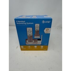 AT&T CL82257 Rose Gold Cordless Phone System - 2 Handsets - Smart Call Blocker